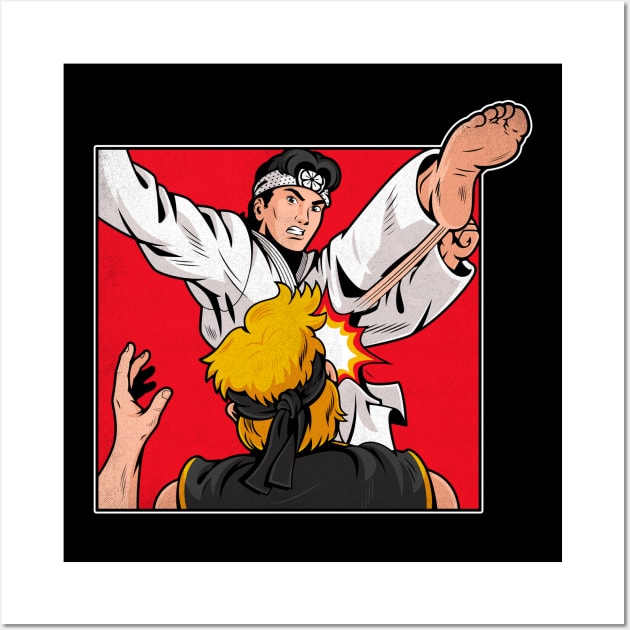 Karate Slap Wall Art by JayHai